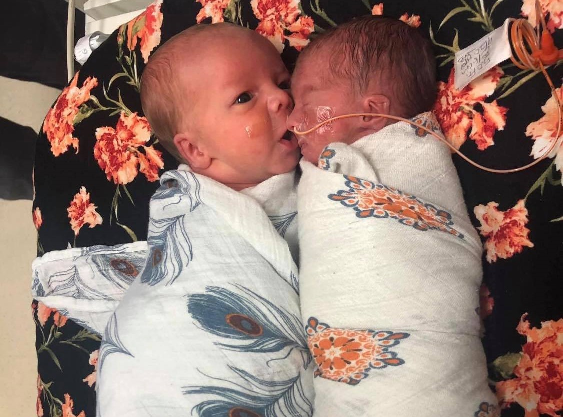 Twins Tony and Tori